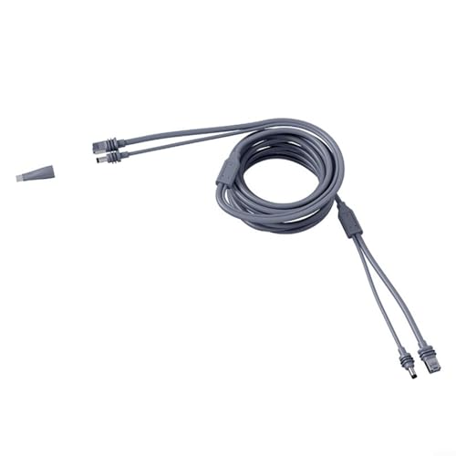 2-in-1 Daten- und Stromkabel 16.4ft/5m mit USB-C Adapter, DC auf Ethernet, Gigabit Speed, 10A Power Delivery, Wasserdichtes Outdoor-Kabel für Starlink Mini(Two-in-One) von EpheyFIF