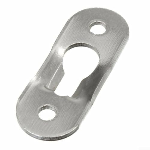 20 Stück Metall-Schlüsselloch-Aufhänger mit Schrauben für sichere Montage von Schränken, Regalen, Bilderrahmen und Schildern, Hardware-Werkzeuge 20 Stück Metall-Schlüsselloch-Aufhänger mit Schrauben für sichere Montage von Schränken, Regalen, Bilderrahmen und Schildern, Hardware-Werkzeuge von EpheyFIF