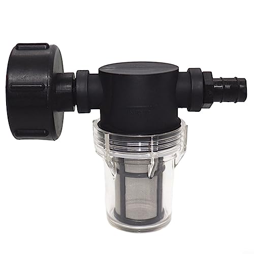 20mm IBC Tank Filter Connector Garten Wasser Kugelhahn Ton Filter Schlauch Adapter Zubehör 100 Mesh Edelstahl Sieb von EpheyFIF