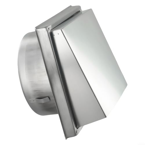 304 Edelstahl-Abluftgitter für effizienten Luftstrom, Wandauslass für Zuhause und Büro (150 mm) von EpheyFIF