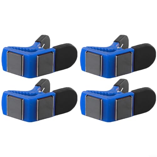 4 Stück Pinselhalter Magnetische Clips Werkstattwerkzeug mit Farbdosenöffner für Heimwerker Malprojekte DIY Werkzeuge Pinsel Aufhängung über Farbdosen Blau 3,2 cm 4 Stück Pinselhalter Magnetische Clips Werkstattwerkzeug mit Farbdosenöffner für Heimwerker Malprojekte DIY Werkzeuge Pinsel Aufhängung über Farbdosen Blau 3,2 cm von EpheyFIF