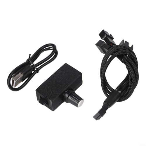 4-poliger B3 für PWM-Regler für Niederspannungs-Drehzahlregelung für 12-V-Lüfter und Pumpen mit USB-Eingang (B) von EpheyFIF