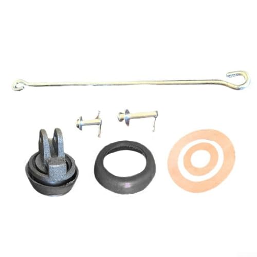 5-teiliges manuelles Pumpen-Ersatzset, manuelle Wasserpumpen-Reparatur-Set mit Gusseisenkolben, Lederdichtungen, Federstange und Schrauben zur Verbesserung der Wasserflussleistung 5-teiliges manuelles Pumpen-Ersatzset, manuelle Wasserpumpen-Reparatur-Set mit Gusseisenkolben, Lederdichtungen, Federstange und Schrauben zur Verbesserung der Wasserflussleistung von EpheyFIF