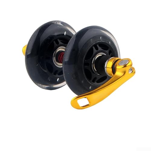 Benutzerfreundlicher Schnellspanner-Radroller für Mountainbikes, stark und zuverlässig (goldfarben) von EpheyFIF