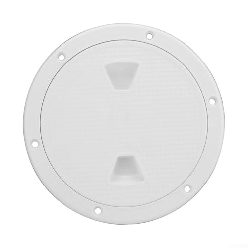 Deck-Inspektionslukenabdeckung für Boote und Yachten mit ausschraubbarem Design und wasserabweisender Dichtung (15,2 cm) von EpheyFIF