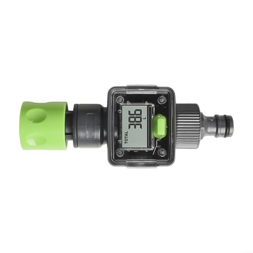 Digitaler Wasserdurchflusssensor mit Hallsensor für genaue Echtzeitmessung und übersichtliche Anzeige, einfache Installation auf 3/4 Zoll Gartenschlauch oder Wasserleitung zur Überwachung des Digitaler Wasserdurchflusssensor mit Hallsensor für genaue Echtzeitmessung und übersichtliche Anzeige, einfache Installation auf 3/4 Zoll Gartenschlauch oder Wasserleitung zur Überwachung des von EpheyFIF