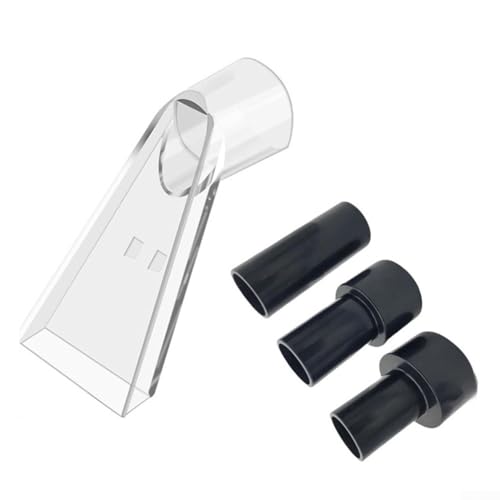 Drehkopf-Teppich- und Bodendüsen-Set mit großen und kleinen transparenten Spitzen plus 3 Adaptern, passend für Sofa-Stoffreinigung und die meisten tragbaren Teppichabsaugmaschinen (A) von EpheyFIF