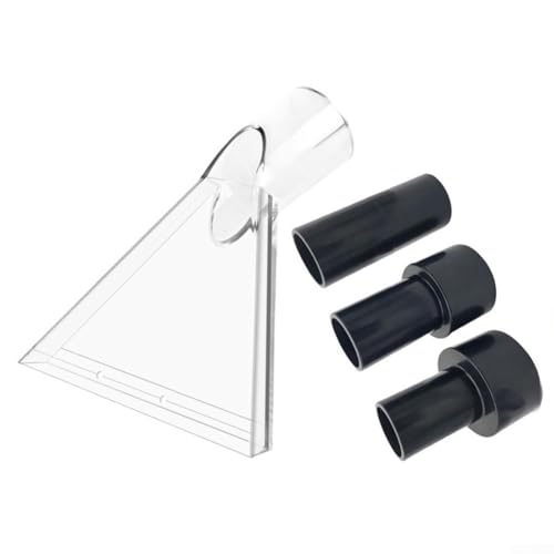 Drehkopf-Teppich- und Bodendüsen-Set mit großen und kleinen transparenten Spitzen plus 3 Adaptern, passend für die Reinigung von Sofastoffen und die meisten tragbaren Teppich-Extraktor-Maschinen (B) von EpheyFIF