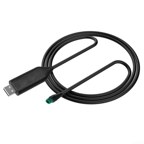 E-Bike Mittelmotor USB Programmierkabel CAN-Version für Bafang BBS01/BBS02/HD 5-poliger wasserdichter Stecker kompatibel mit Windows 7/8/8.1/10 Systemen, Länge 1100 mm, Schwarz E-Bike Mittelmotor USB Programmierkabel CAN-Version für Bafang BBS01/BBS02/HD 5-poliger wasserdichter Stecker kompatibel mit Windows 7/8/8.1/10 Systemen, Länge 1100 mm, Schwarz von EpheyFIF