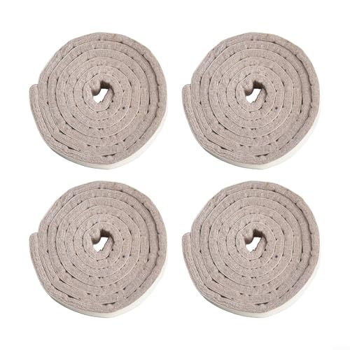 EVA-Fensterdichtung verhindert Feuchtigkeit und Zugluft, wasserabweisendes Material, 4 Stück/8 Stück, perfekt für Zuhause oder Büro (4 Stück) von EpheyFIF