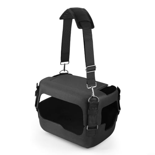 EVA Travel Carrying Case for Jackery for Explorer 1000/1000 V2 Portable Power Station with Adjustable Shoulder Strap and Secure Zipper Storage Bag Black 34.2x23.8x27.4cm von EpheyFIF