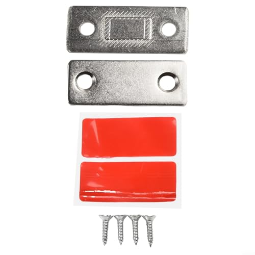 Effizientes und leises Schließen der Tür mit magnetischen Schrankverschlüssen, wählen Sie Ihre Farbe (Silber) von EpheyFIF