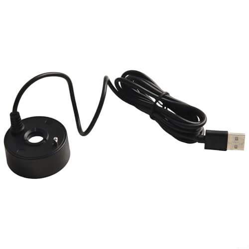 EpheyFIF 5 V USB-Nebelmacher für Aquarien, Landschaftsbau, Innen- und Außenbereich, Luftbefeuchter (schwarz) von EpheyFIF