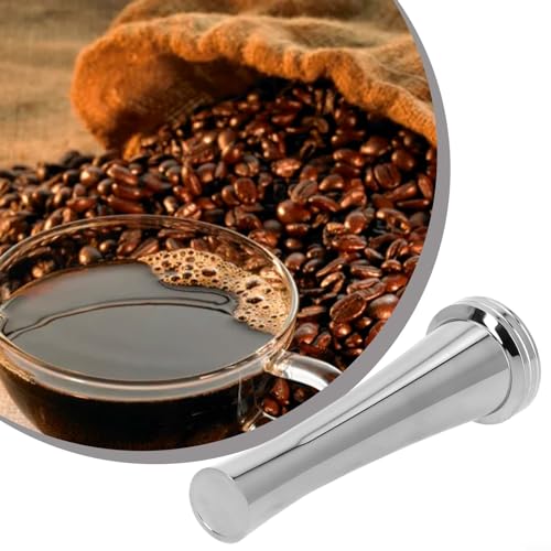 EpheyFIF Edelstahl Kaffee Tamper Füllwerkzeug, Kaffee Tamper Espresso Presse für Siebträger Kaffeemaschine Werkzeug (30mm) von EpheyFIF