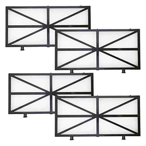 EpheyFIF Poolreinigerfilter kompatibel mit Dolphin Robotic 9991408-R4 DX6 DX5+S für TRITON for Edge for Wave 75-4 Pack Effizientes Filtersystem für Crystal von EpheyFIF