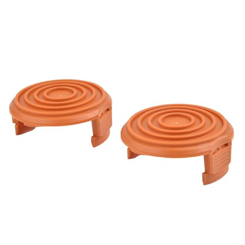EpheyFIF Rasentrimmer-Spulenabdeckung, Spulenkappenabdeckung für Worx Rasentrimmer GT/WG 112E, 118E, 119E, 184E, 168E Rasentrimmer (2 Stück) von EpheyFIF