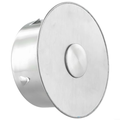EpheyFIF Schornsteinabdeckung Edelstahl Ofenrohr Abdeckung Rauchrohr Ofenrohr Verschluss für Allegängigen Ofenrohre Rohrabdeckkappe Ofenlochdeckel für Rohre, Kaminlochdeckel Rohrkapsel(90mm) von EpheyFIF