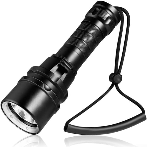 EpheyFIF Tauch-Taschenlampe, Tauch-Taschenlampe, ultrahelle Tauch-Taschenlampe, 1600 Lumen, wasserdicht 50 m, perfekt für Outdoor-Abenteuer zum Tauchen, Angeln, Höhlenforschung und im Freien, EpheyFIF Tauch-Taschenlampe, Tauch-Taschenlampe, ultrahelle Tauch-Taschenlampe, 1600 Lumen, wasserdicht 50 m, perfekt für Outdoor-Abenteuer zum Tauchen, Angeln, Höhlenforschung und im Freien, von EpheyFIF
