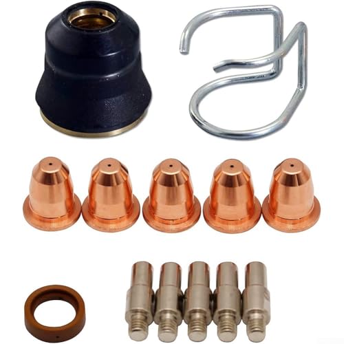 Ersatzteil-Set für S25 S45 Plasmaschneider Taschenlampe PR0110 Elektrode, PD0116 08 Spitzen Ersatzteil-Set für S25 S45 Plasmaschneider Taschenlampe PR0110 Elektrode, PD0116 08 Spitzen von EpheyFIF