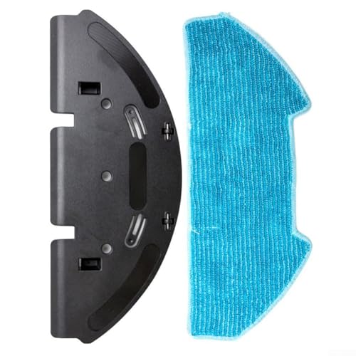 Ersatzteile Wischmopp Halterung Wischpads Kit für Redkey R10 Roboter-Staubsauger, Roboter-Staubsauger-Ersatzteile Wisch-Montageset mit Tuchreinigungsaufsatz (2) von EpheyFIF