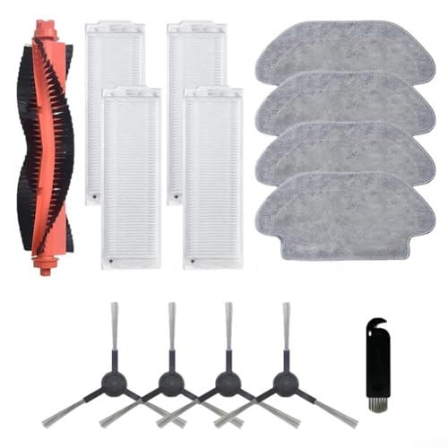 Hauptbürste, Seitenbürsten und Filterwischer-Set für Kärcher RCV 3, Ersatzteile für Haustierbesitzer Hauptbürste, Seitenbürsten und Filterwischer-Set für Kärcher RCV 3, Ersatzteile für Haustierbesitzer von EpheyFIF