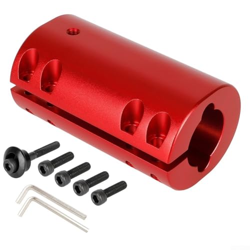 Klappklemme aus Aluminiumlegierung für Ninebot Max G30 Elektroroller, kompatibles Ersatzschloss zur Reduzierung von Wackeln und Quietschen, verbesserte Stabilität beim Fahren im Freien (rot) von EpheyFIF