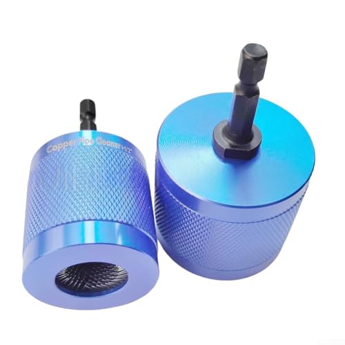 Kupferrohrreiniger-Set mit rutschfestem Aluminiumgriff und Edelstahl-Bürstenkopf, entworfen für Batterie oder manuelle Stromversorgung, um Rost, Flecken, Farbe und Grate zu entfernen Kupferrohrreiniger-Set mit rutschfestem Aluminiumgriff und Edelstahl-Bürstenkopf, entworfen für Batterie oder manuelle Stromversorgung, um Rost, Flecken, Farbe und Grate zu entfernen von EpheyFIF