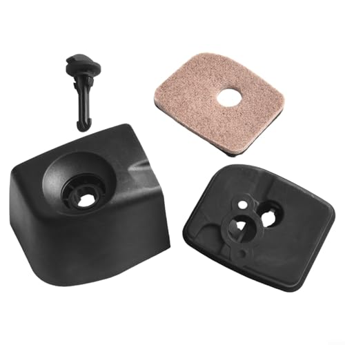 Luftfilter-Set mit Abdeckung und Basis, kompatibel mit Laubbläsermodellen BG56 BG66 BG86 SH56 SH86, passend für 4241-140-1000 4241-120-1800 4241-140-4401 4241-140-2800, Kunststoff, schwarz von EpheyFIF