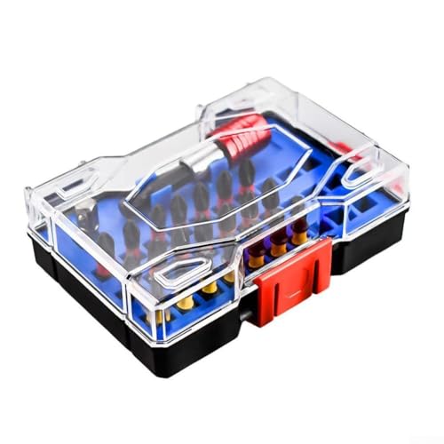 Magnetisches Schraubendreher-Bit-Set, 32-teilig, mit Verlängerungsstange für effizienten Bitwechsel bei Reparaturen zu Hause und Heimwerker-Montageprojekten Magnetisches Schraubendreher-Bit-Set, 32-teilig, mit Verlängerungsstange für effizienten Bitwechsel bei Reparaturen zu Hause und Heimwerker-Montageprojekten von EpheyFIF