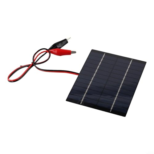 Polykristallines Silizium-Solarmodul-Schnellladegerät für den Außenbereich, 5 W, 12 V, entwickelt, um Gartenleuchten mit Strom zu versorgen und tragbare Elektronik aufzuladen von EpheyFIF