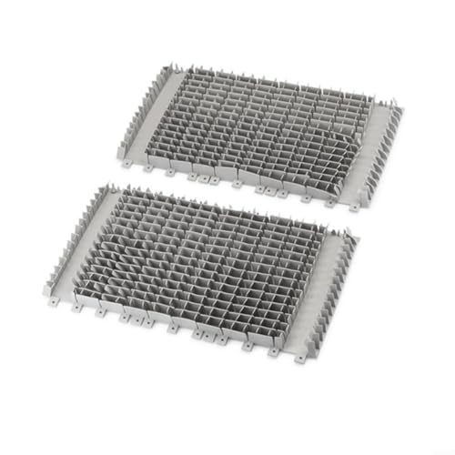 Poolreiniger-Ersatzbürsten für Dolphin (2er-Pack) – kompatibel mit DX3/DX4/Plus Modellen, 31 x 16 cm, PET-graue Kletterbürsten für optimale Wand- und Bodenabdeckung von EpheyFIF