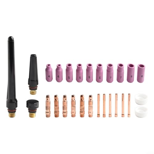 Professionelles komplettes 27-teiliges Set für WIG-Taschenlampen-Zubehör, optimiert für effektive Pipeline-Anwendungen von EpheyFIF