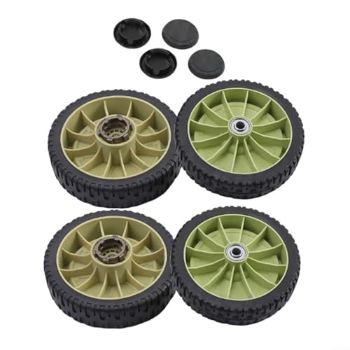 Rasenmäher-Rad Ersatz-Set für Honda 20 cm Vorderräder hinten Set mit Metall-Kunststoff-Konstruktion für HR214 HRU214 HRU215 HRU216D HRU196 Serie 4 Stück inkl. Radabdeckungen Rasenmäher-Rad Ersatz-Set für Honda 20 cm Vorderräder hinten Set mit Metall-Kunststoff-Konstruktion für HR214 HRU214 HRU215 HRU216D HRU196 Serie 4 Stück inkl. Radabdeckungen von EpheyFIF