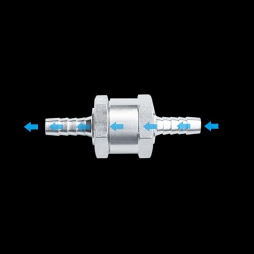Rückschlagventil, 6 mm, 8 mm, 10 mm, 12 mm, für Kraftstoff-, Luft-, Wasserschlauch-Anwendungen (12 mm) von EpheyFIF