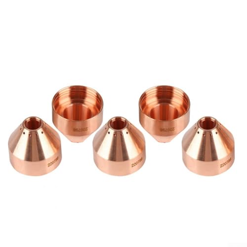 Set mit 5 Plasmaschildern 220798 für MAX105 Taschenlampe, hohe Temperaturbeständigkeit, Kupfer-Design Set mit 5 Plasmaschildern 220798 für MAX105 Taschenlampe, hohe Temperaturbeständigkeit, Kupfer-Design von EpheyFIF