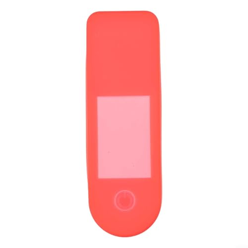 Silikon-wasserdichte Zähler-Display-Abdeckung für Xiaomi Elektroroller 4 Pro/5/5 Pro/5 für Max, Schutzhülle für Kratzer und Verteidigung (Rot) von EpheyFIF