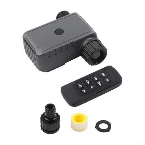 Smart Bewässerungs-Timer mit Fernbedienung, 50 m Reichweite, kabelloses Bewässerungssystem, 6 programmierbare Modi (5-120 min), IP55 wasserdicht & 6+ Monate Akku, für Gartenschlauch im Freien von EpheyFIF