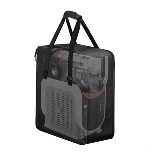 Tragbare Reise Transporttasche für Slushie Maschine FS301/FS300, 600D Oxford Tragetasche mit Schultergurt, Schutzfutter, Außentasche, Schwarz von EpheyFIF
