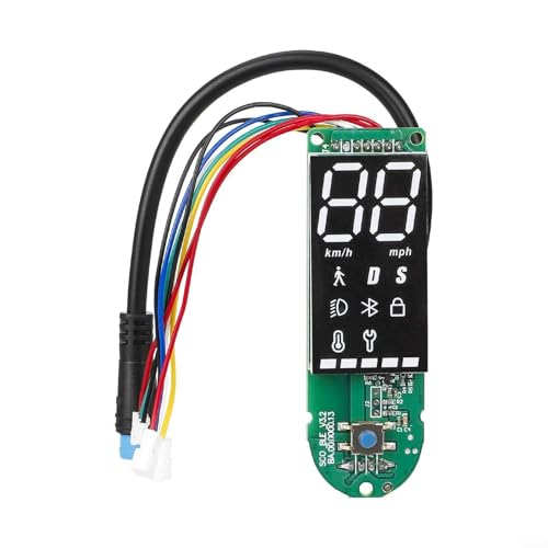 Verbesserte Leiterplatte mit verbessertem Display und WLAN-Konnektivität, kompatibel mit Xiaomi-M365 Pro/1S/Pro2 Elektroroller, langlebiger Kunststoff und Aluminium (grün2) von EpheyFIF