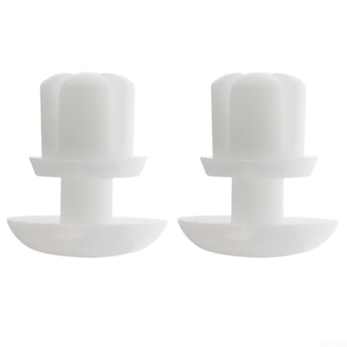 WB03X27704 WB02X10997 Mikrowellenverriegelungsknopf Ersatz für Modelle für AP678328048 PS12582530 2 Stück Sicherheitsverriegelungsmechanismus für Mikrowellenofenbetrieb von EpheyFIF