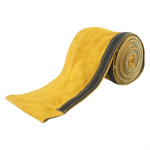 WIG-Schweißbrenner-Kabelabdeckung, Lederschutzhülle, strapazierfähiges Leder, WIG-Taschenlampe, Kabelabdeckung, Rindsleder-Schutzhülle für Plasmabrenner 3,5 m WIG-Schweißbrenner-Kabelabdeckung, Lederschutzhülle, strapazierfähiges Leder, WIG-Taschenlampe, Kabelabdeckung, Rindsleder-Schutzhülle für Plasmabrenner 3,5 m von EpheyFIF