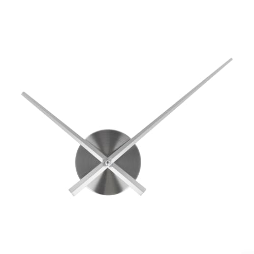Wanduhr-Uhrwerk-Set für DIY-Projekte, ersetzen oder reparieren Sie Ihre Uhr einfach (Silber) von EpheyFIF