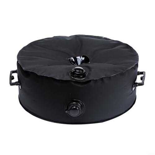 Wassergefüllter Schirmständer, robuster runder PVC-Ständer für Terrassen-/Strand-/Pool-Schirme, wetterfester beschwerter Ständer mit Griff für einfachen Transport, kompaktes Aufbewahrungsdesign Wassergefüllter Schirmständer, robuster runder PVC-Ständer für Terrassen-/Strand-/Pool-Schirme, wetterfester beschwerter Ständer mit Griff für einfachen Transport, kompaktes Aufbewahrungsdesign von EpheyFIF