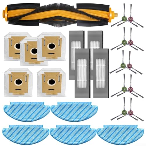 Wischmopp für Pads & Staubbeutel Ersatz-Set maßgeschneidert für DEEBOOT N10/N10 PLUS Saugroboter (B) von EpheyFIF