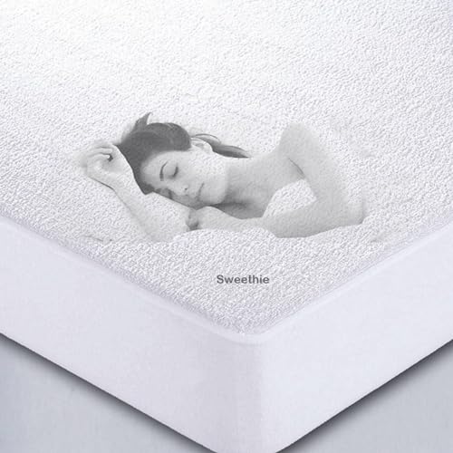 EpiCook Matratzenschutz Matratzenschoner Matratzenauflage wasserdicht 140 x 190 cm Große Haube 30cm - Anti Milben Anti Bettwanzen - Matratzenschutzbezug für Waschmaschine - Oeko Standard Zertifiziert von EpiCook