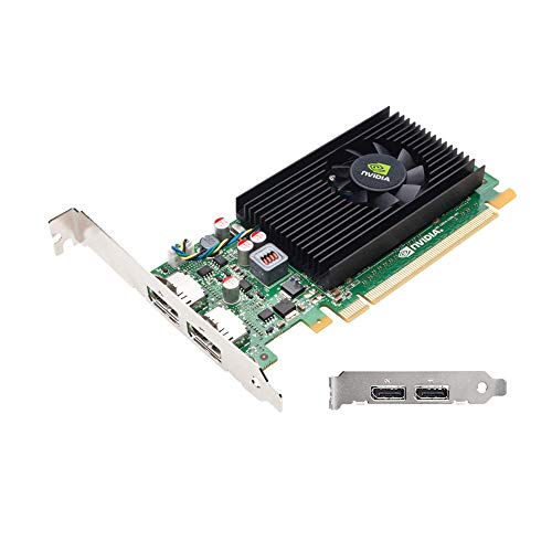 Epic IT Service Quadro NVS 310 kompatibel mit Dual-DisplayPorts, sowohl halbe als auch volle Größe Halterungen für SFF- oder normale Computer in voller Größe von Epic IT Service