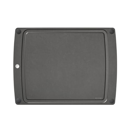 Epicurean 505-201502003 All-In-One Schneidebrett mit rutschfesten Füßen, 49,5 cm x 36,8 cm, schiefer/schwarz Epicurean 505-201502003 All-In-One Schneidebrett mit rutschfesten Füßen, 49,5 cm x 36,8 cm, schiefer/schwarz von Epicurean