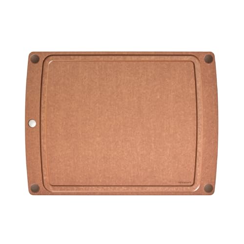 All-in-One Schneidebrett, 49,5 x 36,8 cm, Muskatnuss von Epicurean