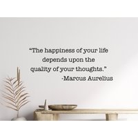 Ein Starkes Zitat Von Mark Aurel - Glückliches Positives Denken Inspirational Wandtattoo Positivität Ein Starkes Zitat Von Mark Aurel - Glückliches Positives Denken Inspirational Wandtattoo Positivität von EpiphanyDecals
