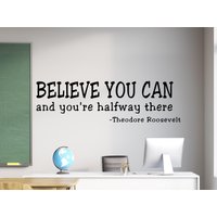 Glauben Sie An Sich Selbst Wandaufkleber - Aufkleber - Geschichte Klassenzimmer Wandaufkleber von EpiphanyDecals